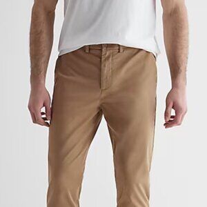 Express 'Hayden' Skinny Fit Stretch Khaki Chino Pants Men's Size 28 x 30